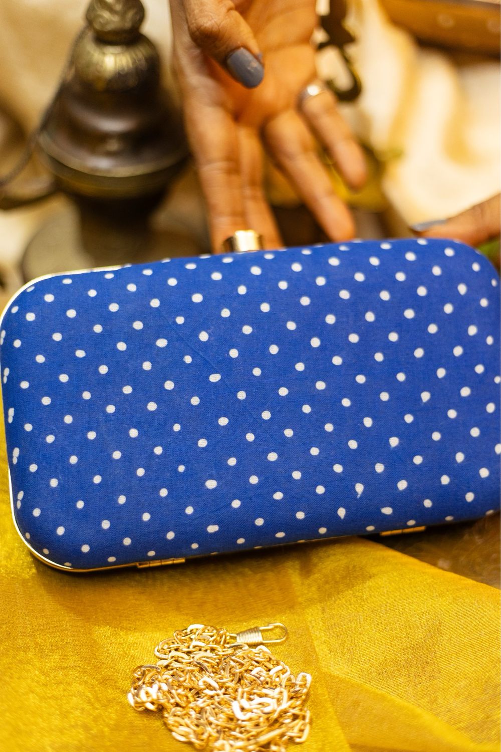 Casual Sungudi Royal Blue