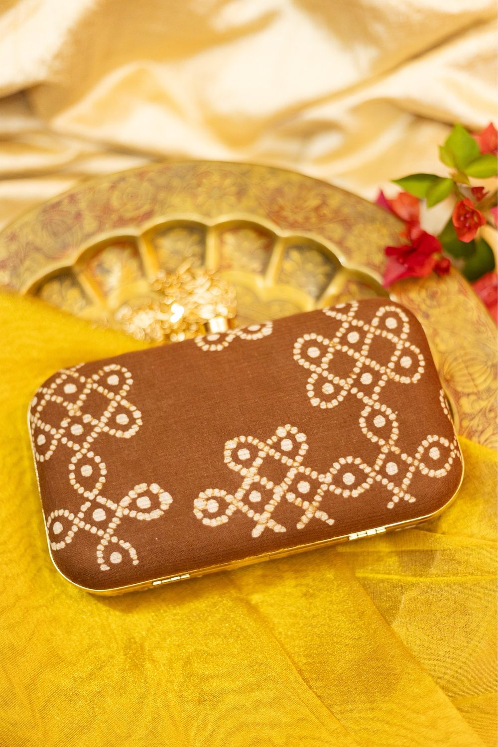 Chocolate Brown Kolam