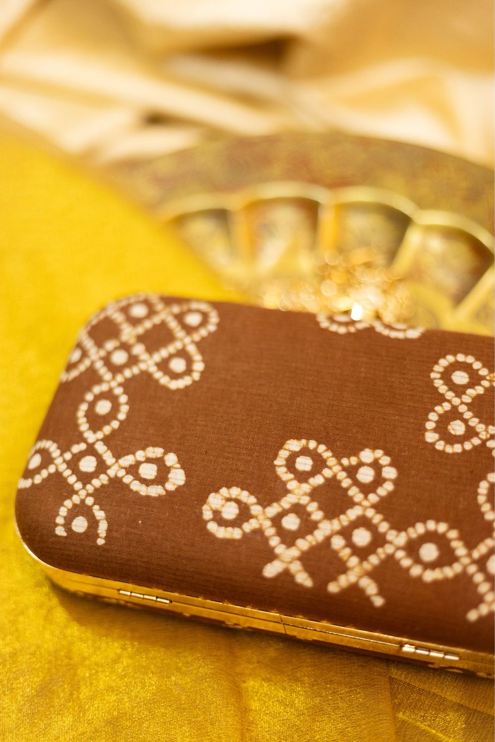 Chocolate Brown Kolam