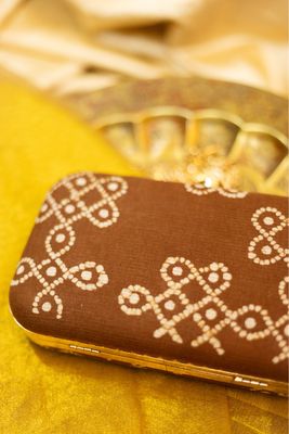 Chocolate Brown Kolam