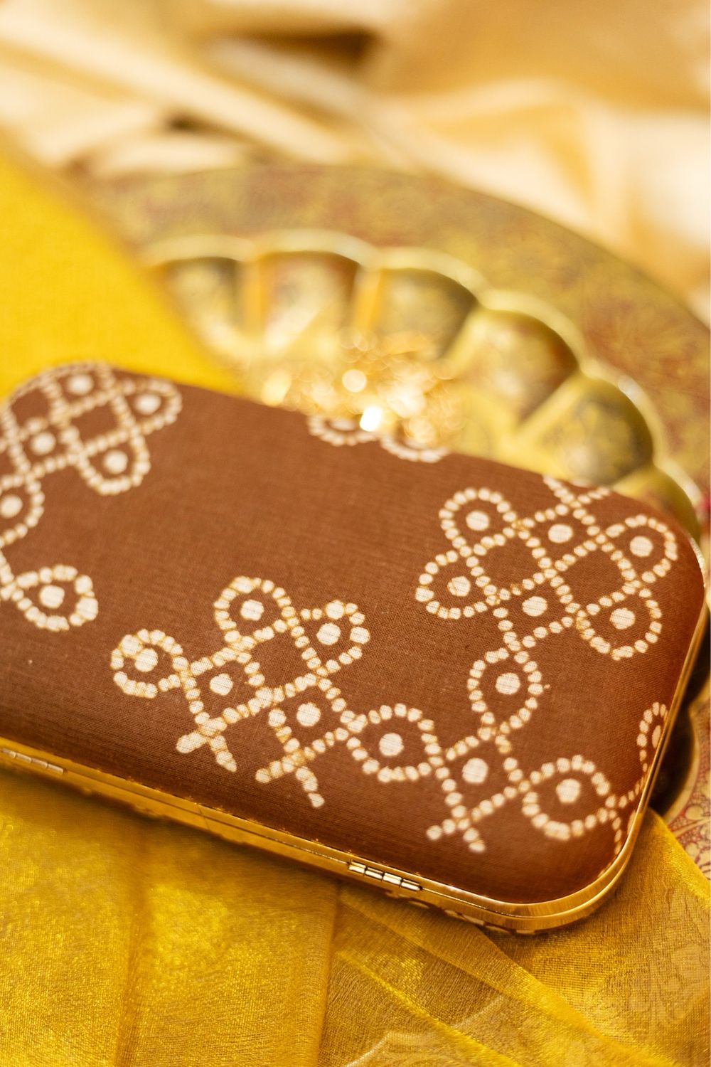 Chocolate Brown Kolam