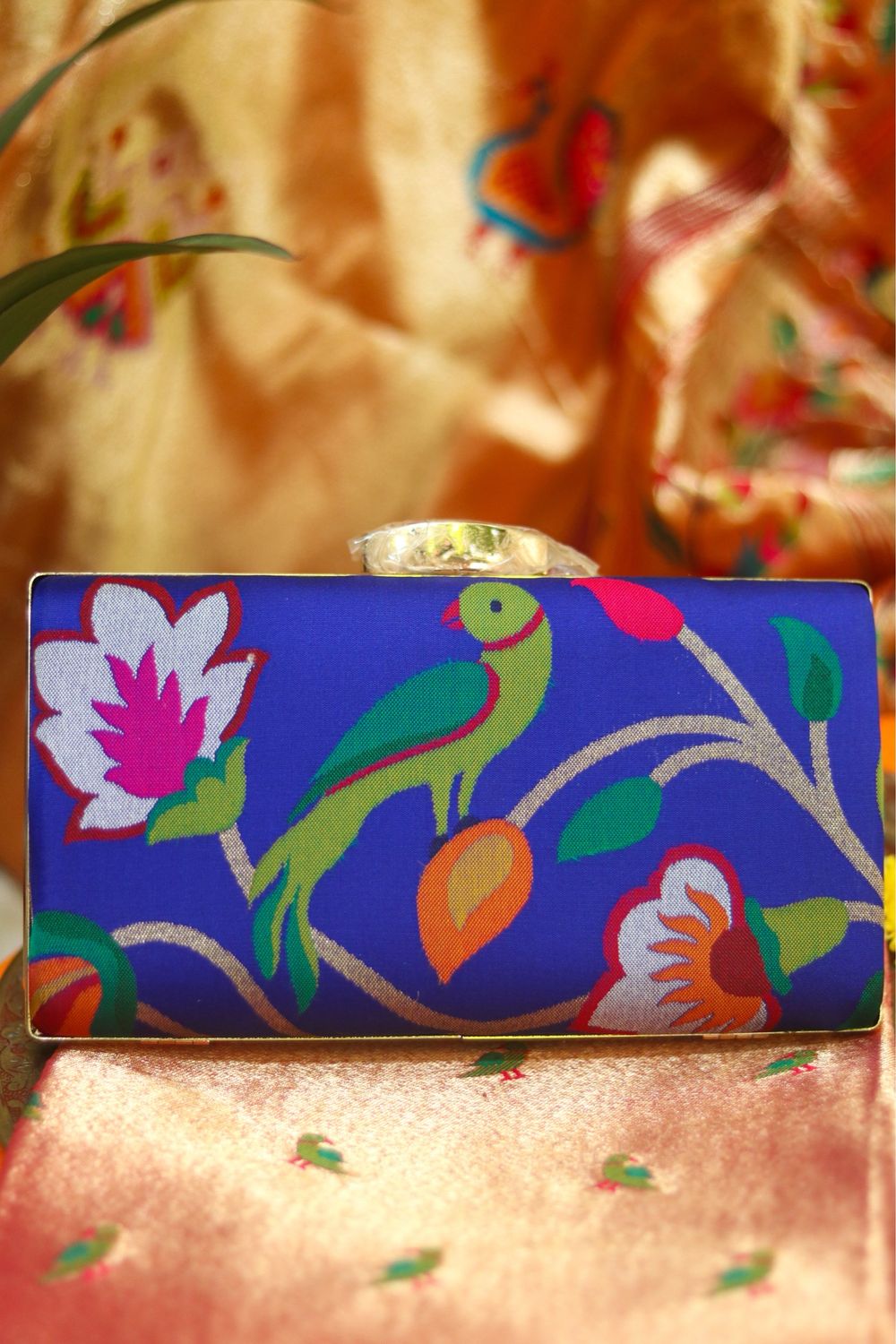 Flower And Parrot