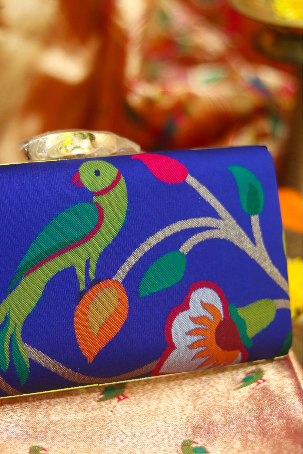 Flower And Parrot