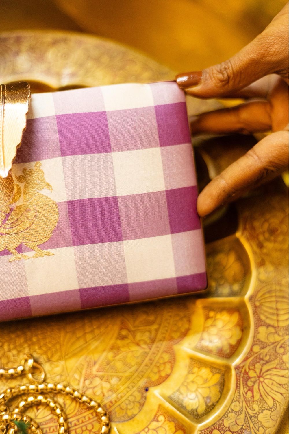 Keva And White Checks Venkatagiri