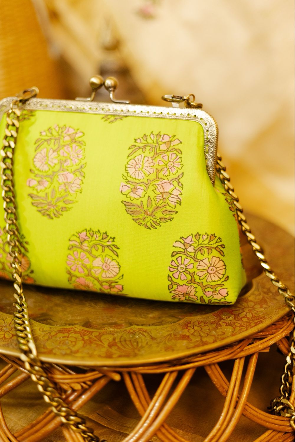 Lime Green Pushpam