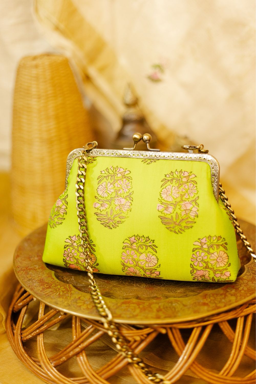 Lime Green Pushpam