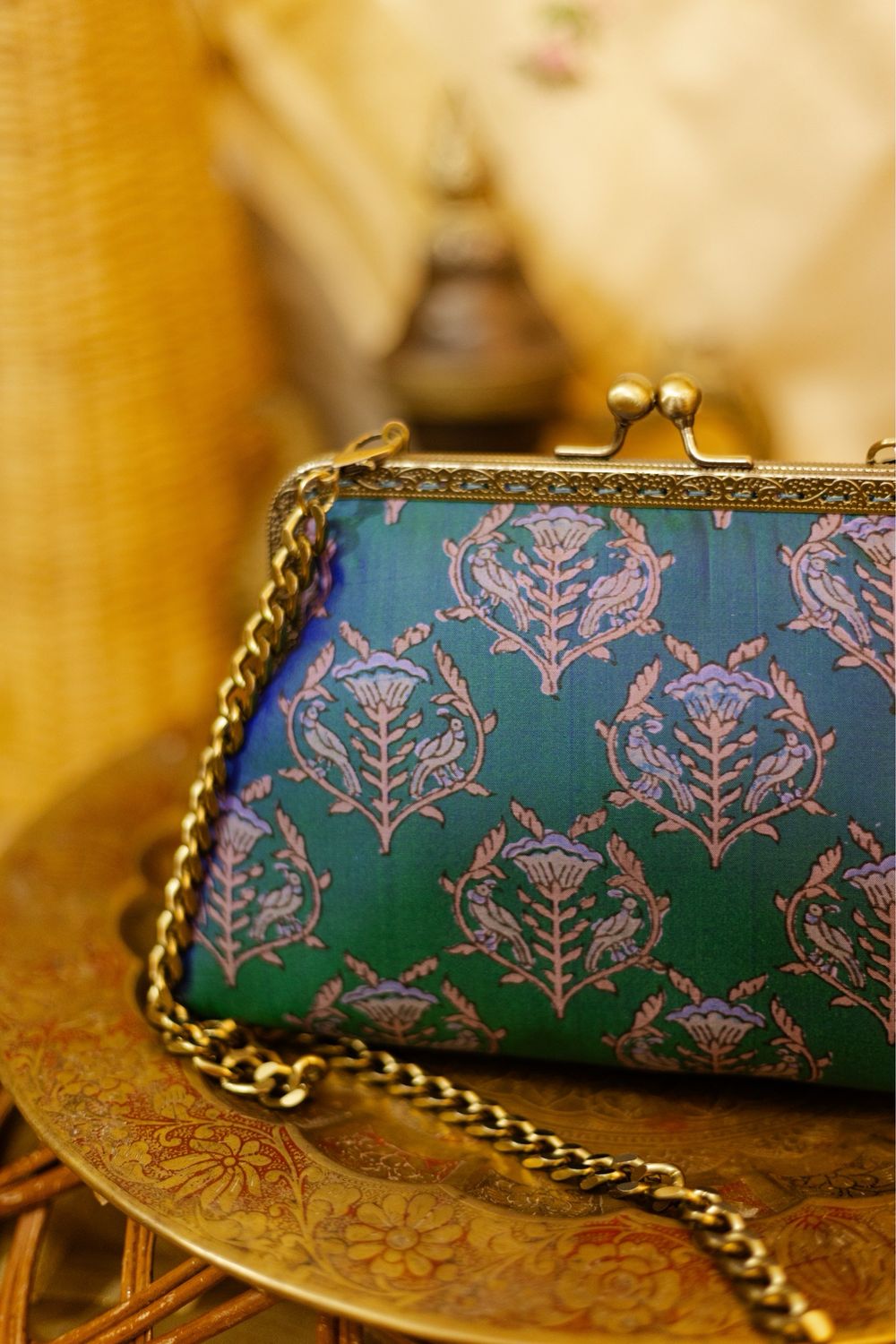 Peacock 🦚 Printed Pushpam