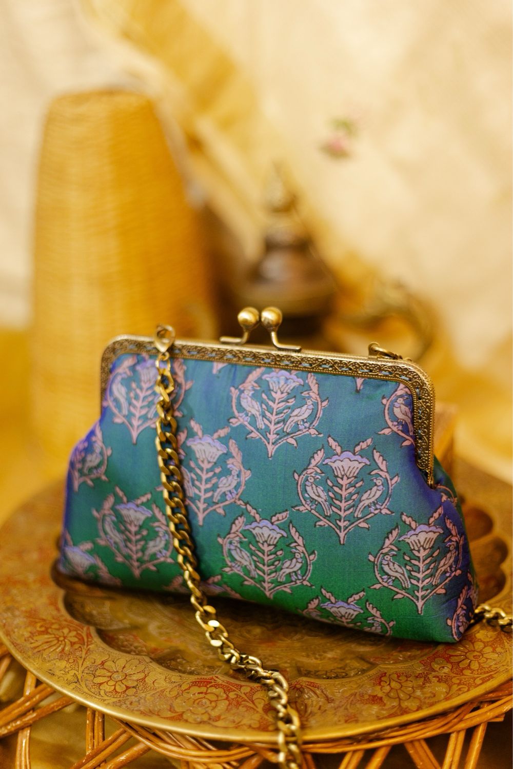 Peacock 🦚 Printed Pushpam