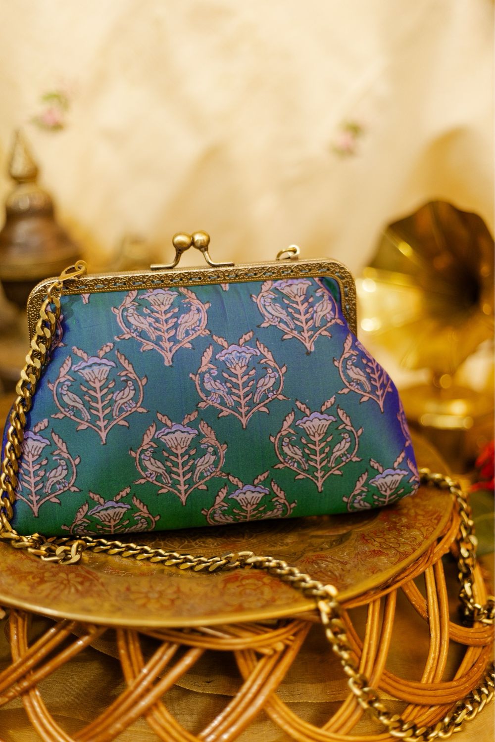 Peacock 🦚 Printed Pushpam
