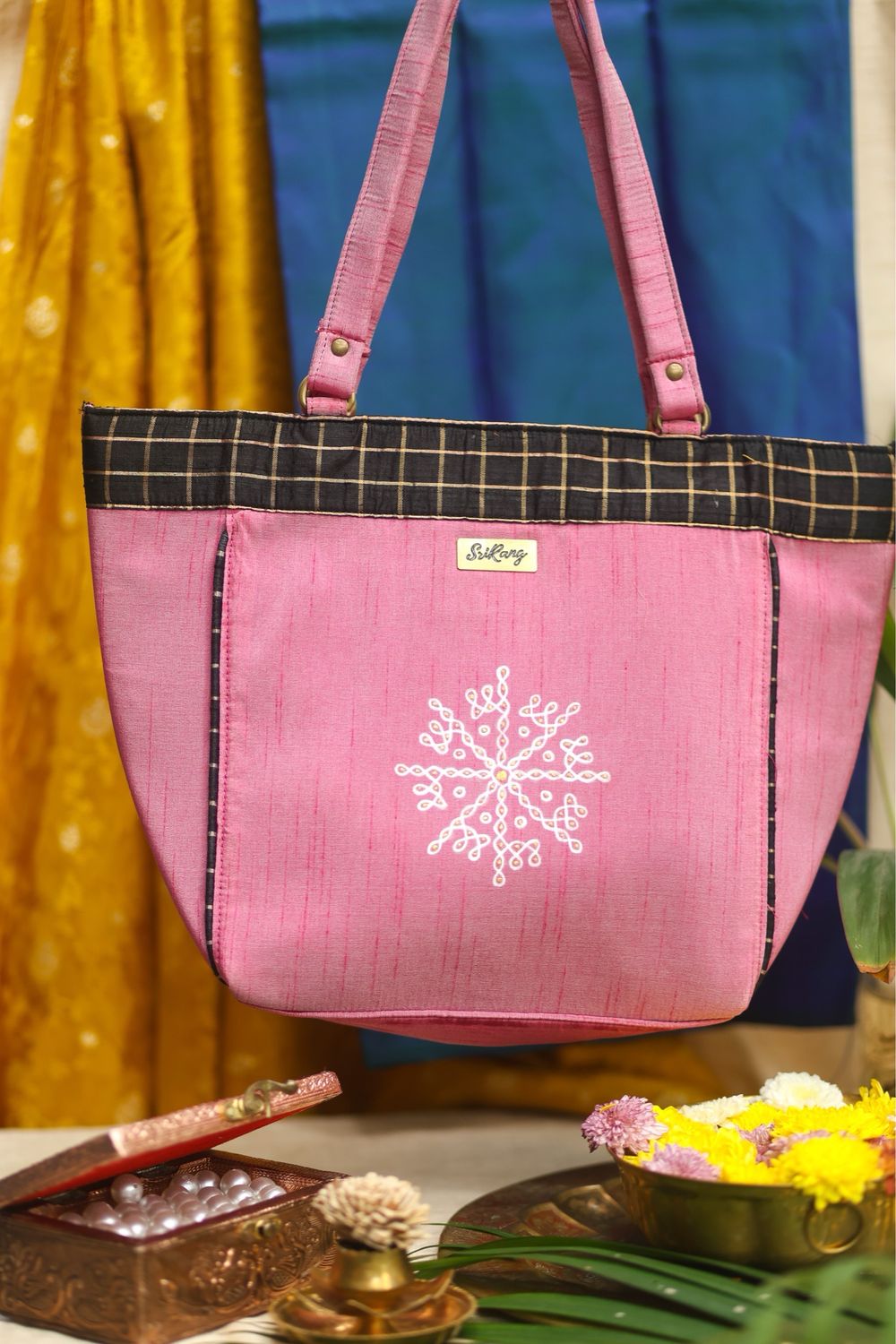 Lotus Pink Kolam