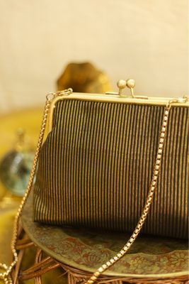 Black Tissue Stripe Kannama