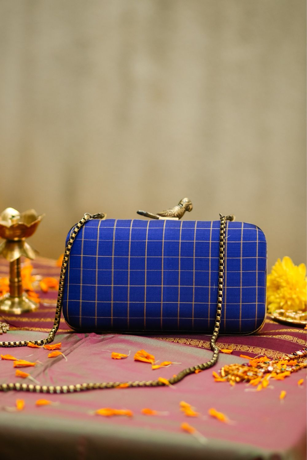 Blue Kottadi Meenakshi