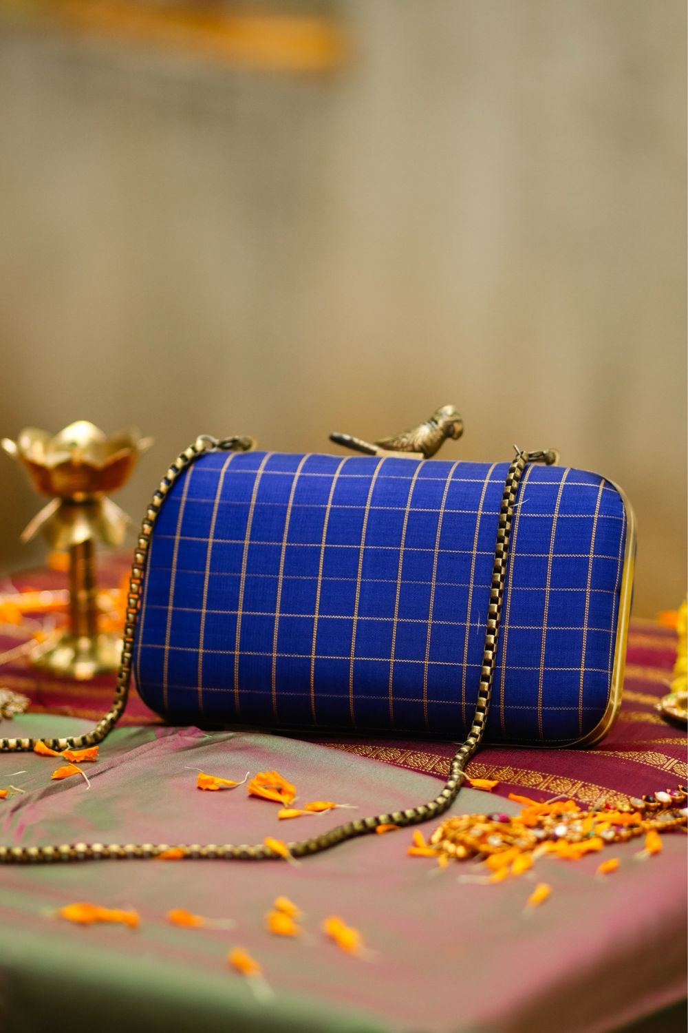 Blue Kottadi Meenakshi