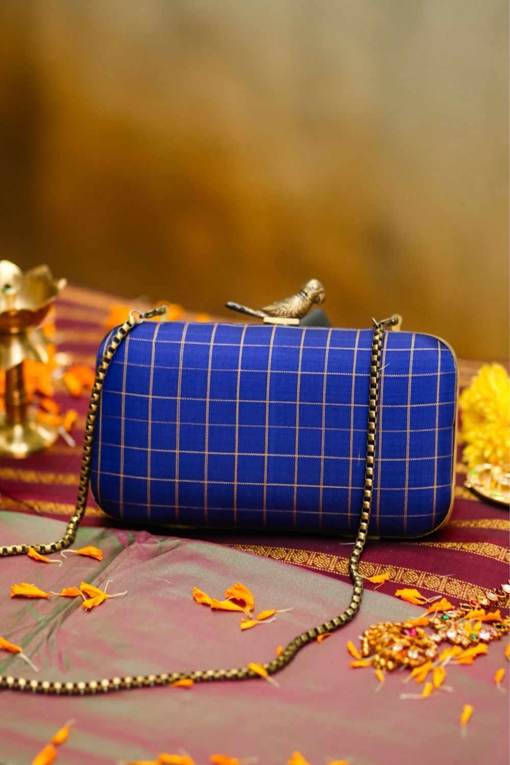 Blue Kottadi Meenakshi