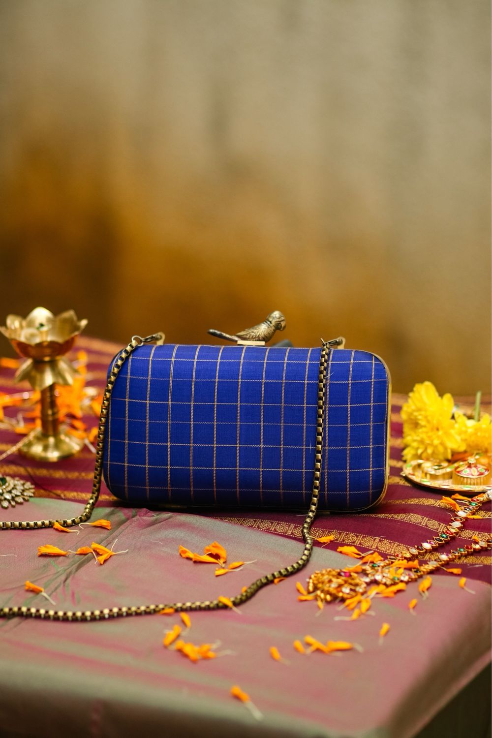 Blue Kottadi Meenakshi