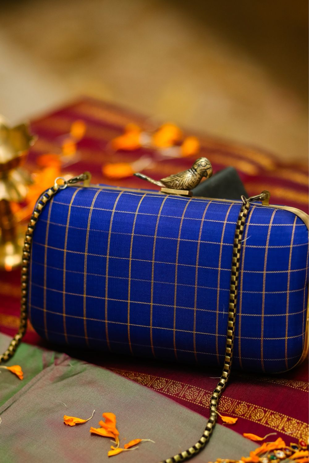 Blue Kottadi Meenakshi