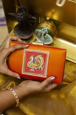Orange Hamsa