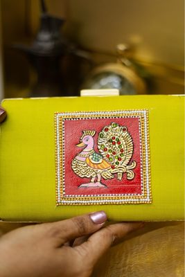 Lime Green Hamsa
