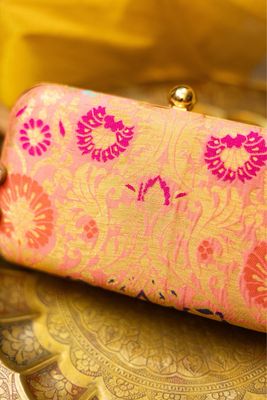 Bubble Gum Pink Banarasi