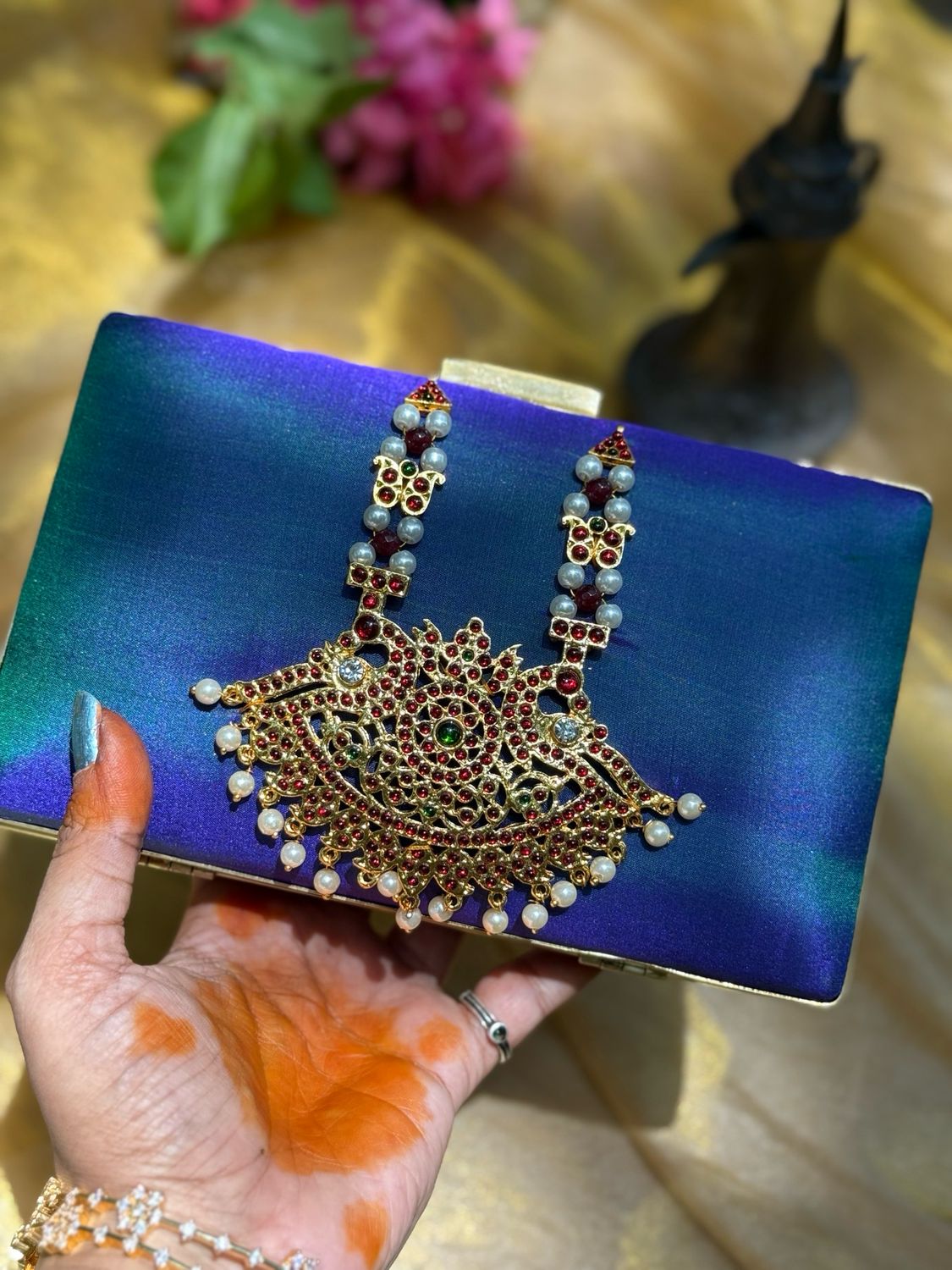 Double Shade Peacock Rettai Mayil