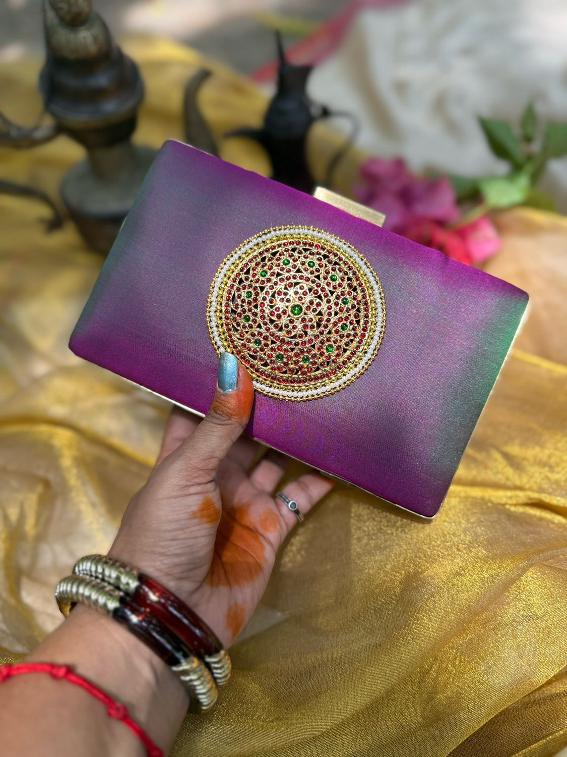 Onion Pink Double Shade Rakudi