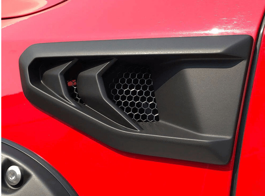 Dodge RAM 1500 2019+ AIR DESIGN Fender Vents (set of 2) SATIN BLACK