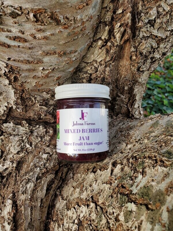 Mixed Berry Jam - Blackberry, Blueberry, Raspberry & Strawberry