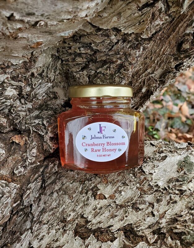 Cranberry Blossom Raw Honey 5 oz