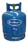 3kg Camping Cylinder Safegas