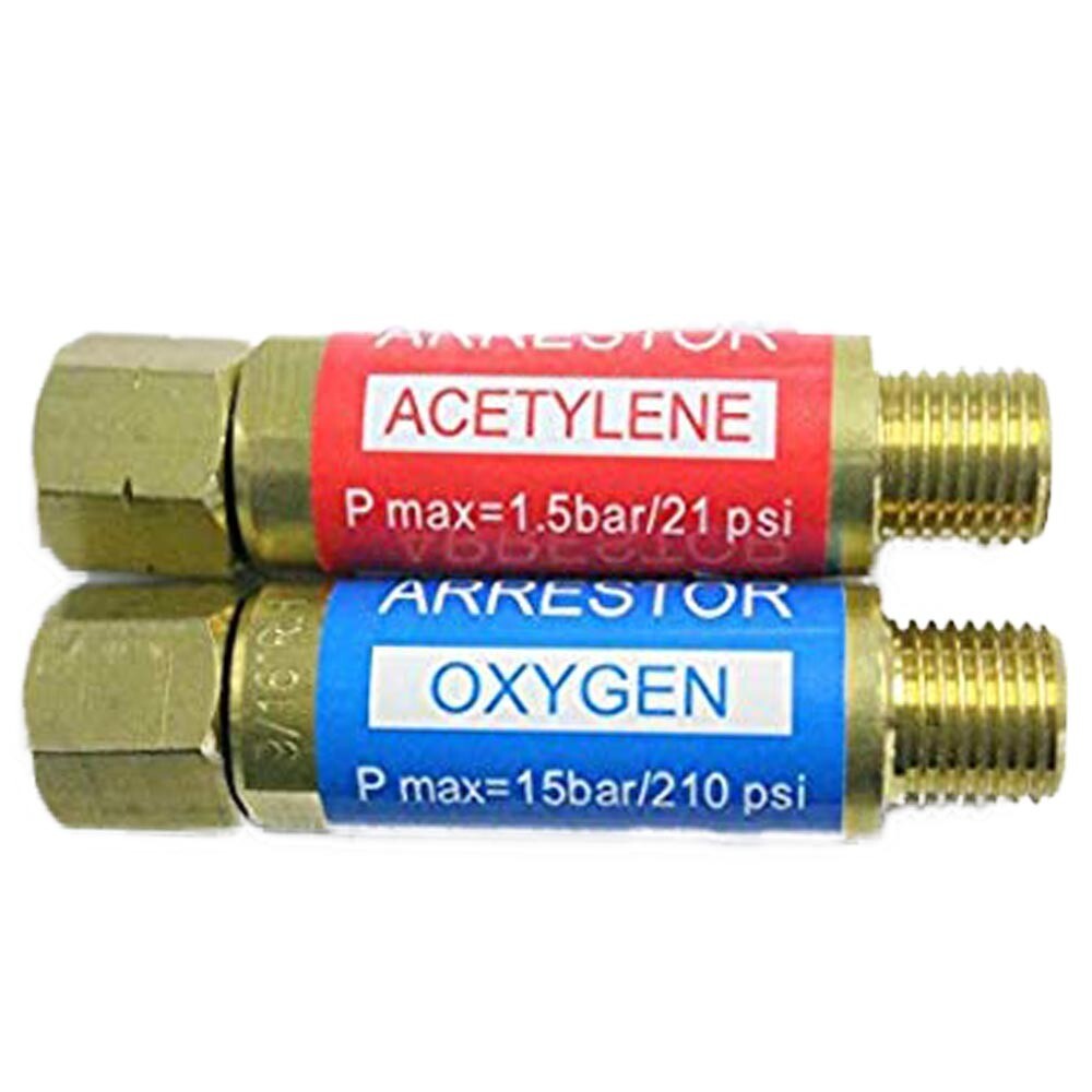 Flashback Arrestor (Acetylene Torch) Brass, 3/8&quot;