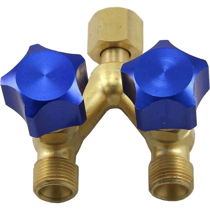 Y Piece with Valve  Oxygen