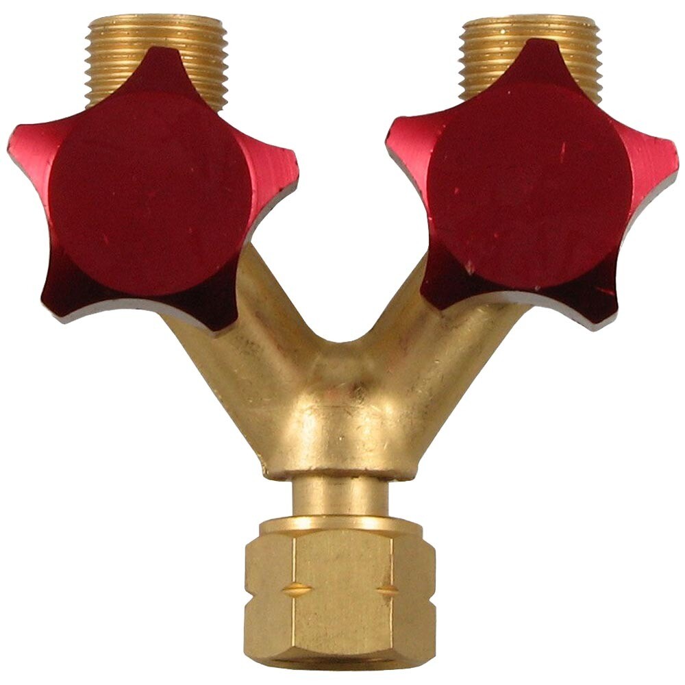 Y Piece with Valve  Acetylene