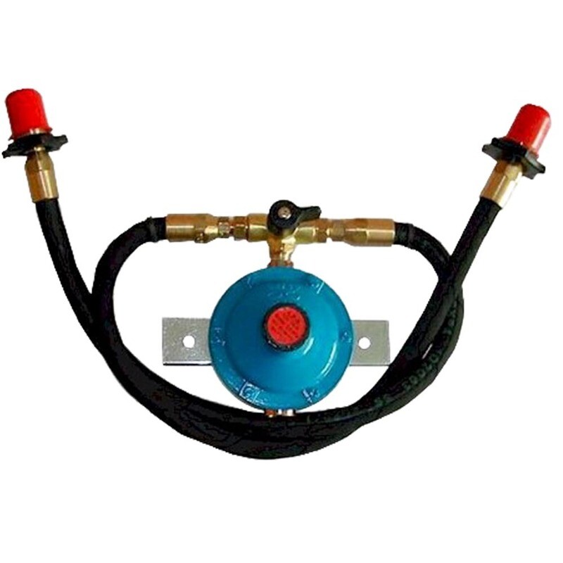 LPG Regulator Low Pressure Bullnose Changeover Set ASTRO 2.8 kPa 4kg/Hr