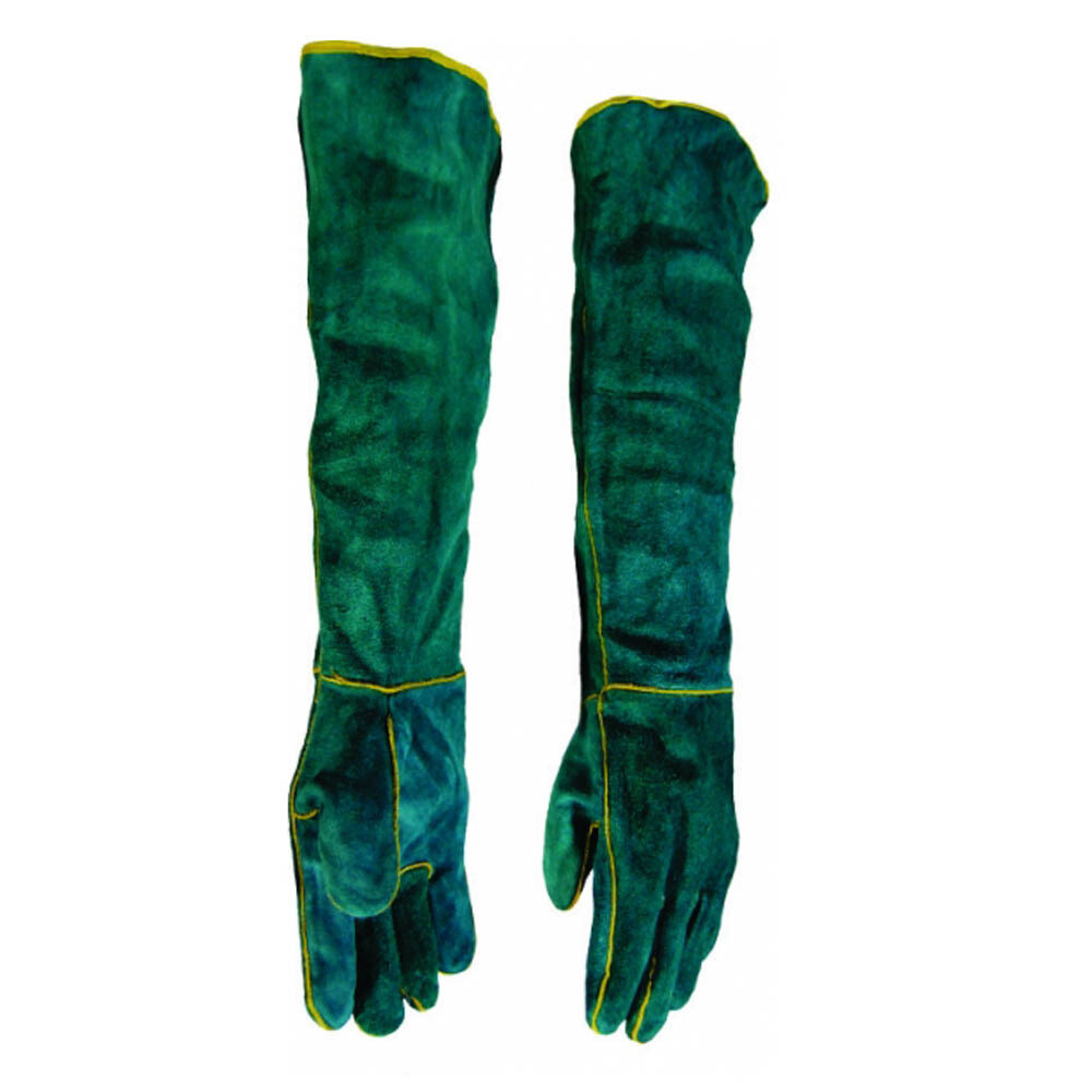 Glove Green Lined Shoulder 16&quot;