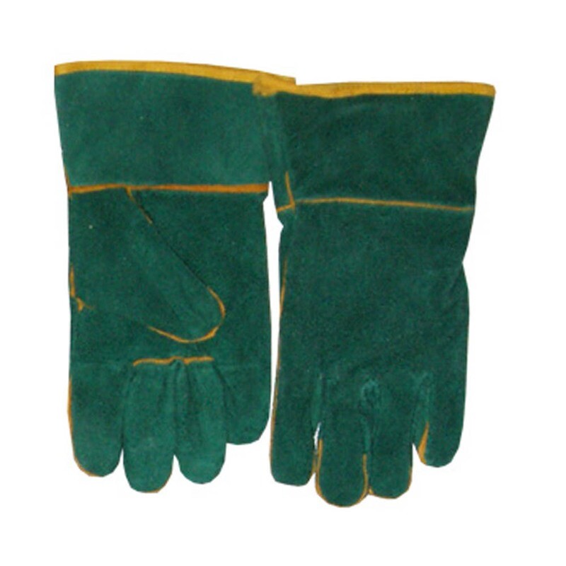 Glove Green Lined Wrist 2.5&quot;
