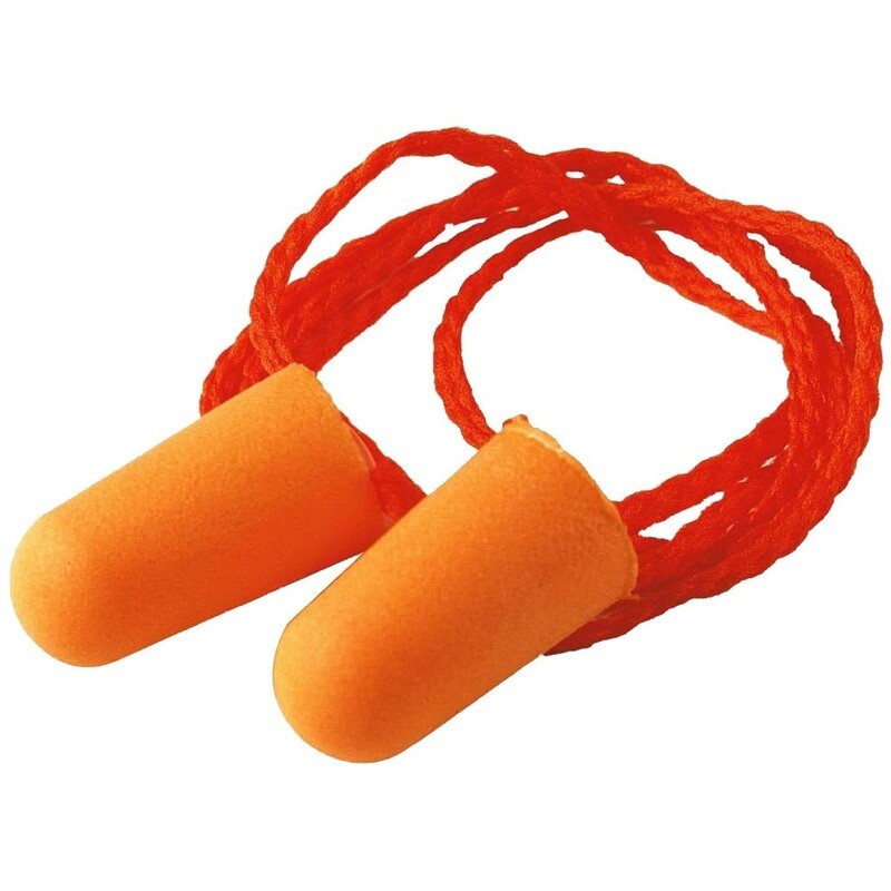 Ear Plug Corded Disposable PU Foamed