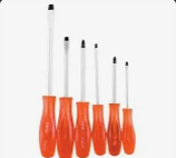 SCREW DRIVER 6 PIECE SET