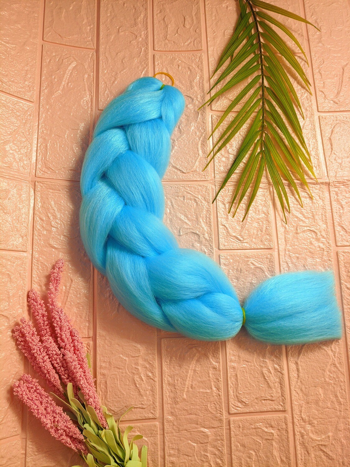 Sky blue braid