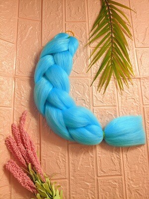 Sky blue braid