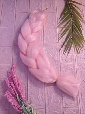 Carnation pink braid