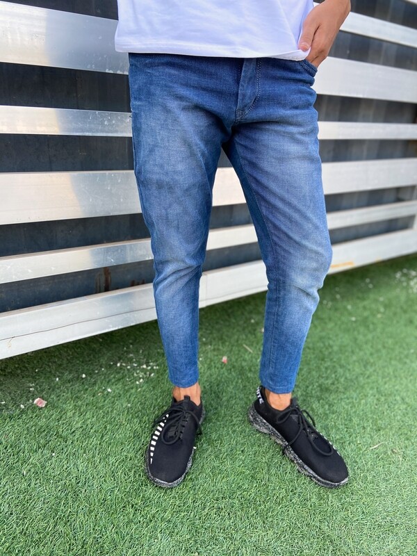 Men Blue Regular Stretchable Jeans