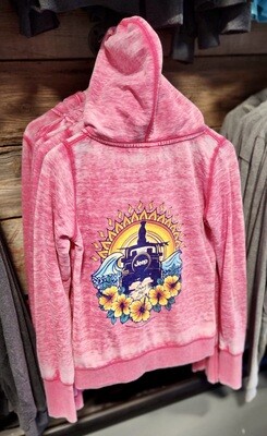 Jeep Hoodie - Ladies - Sun Dog