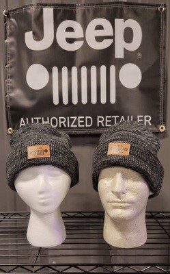 Jeep Beanie - Black Charcoal