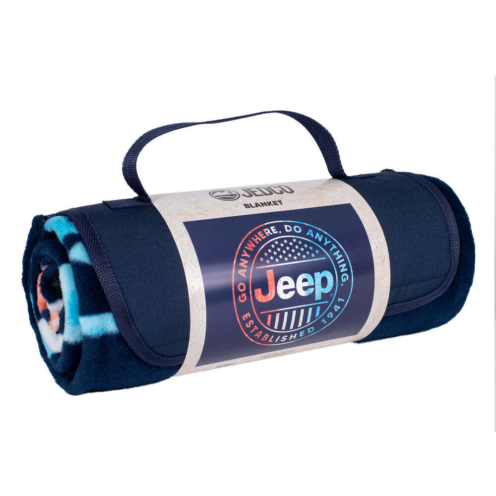 Jeep Blanket - Fleece - Star Flag