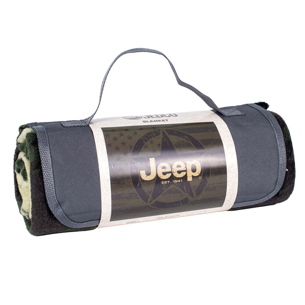 Jeep Blanket - Fleece - USA Orb