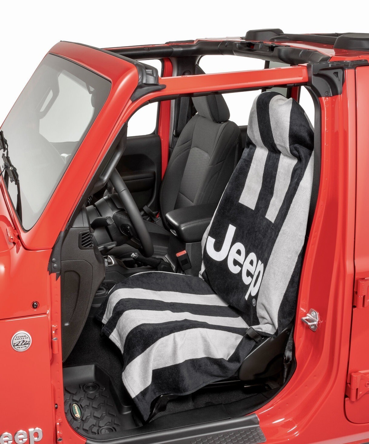 Jeep Towel 2 Go - Black &amp; Gray