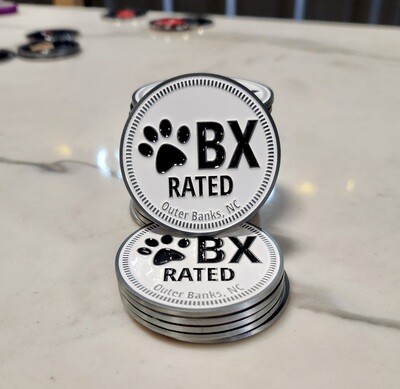 Jeep Badge - OBX Rated Dog Paw