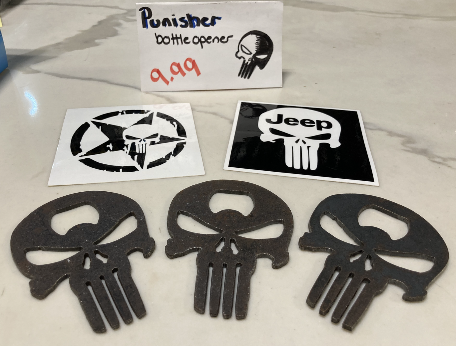Punisher Bottle Opener