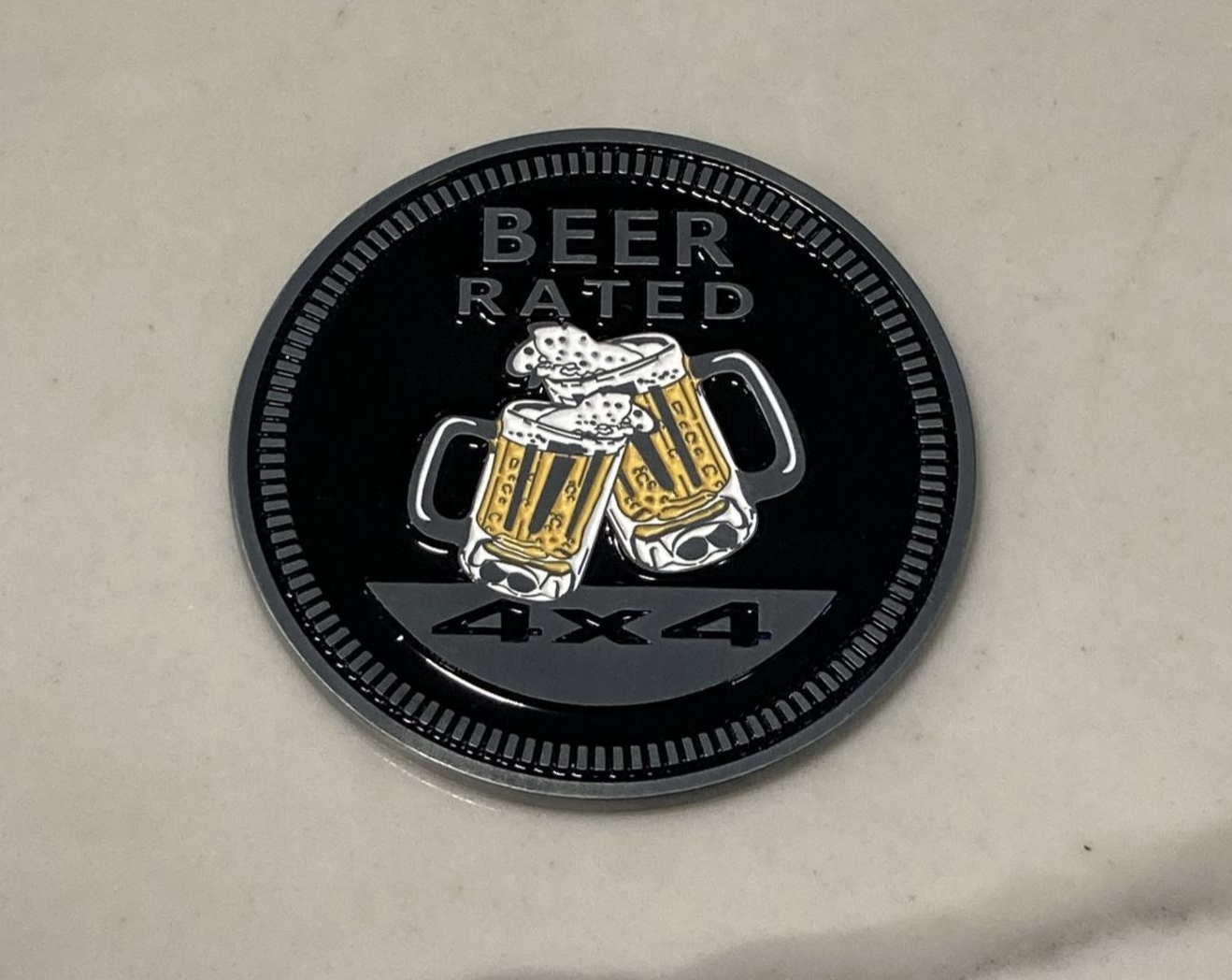 Jeep Badge - Beer Rated