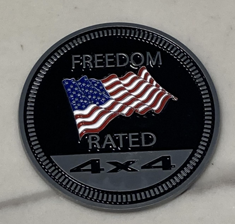 Jeep Badge - Freedom Rated